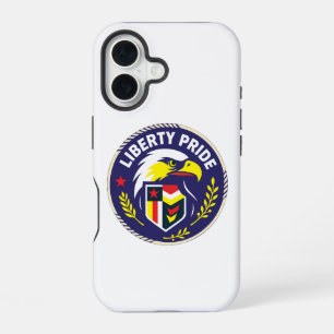 Liberty Pride Eagle Emblem Phone Case – Patriotic