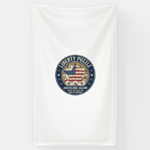 Liberty Puzzle Patriotic Patriotic Puzzle Jigsaw V Banner