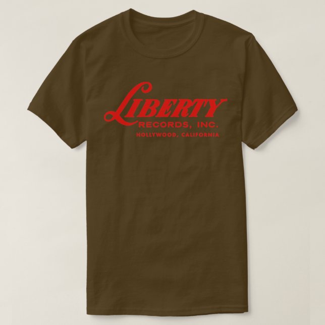 Liberty Records T-Shirt (Design Front)