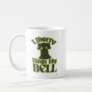 Liberty Rings My Bell Fun American Logo Coffee Mug