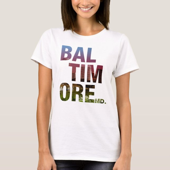 Liberty Series - Baltimore Type T-Shirt (Front)