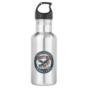 Liberty Skate Patriotic Patriotic Skateboard Vinta 532 Ml Water Bottle