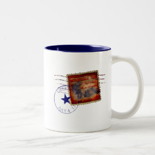 liberty stamp coffee mug