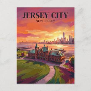 Liberty State Park USA Postcard