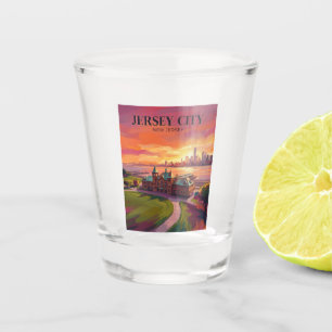 Liberty State Park USA Shot Glass