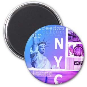 Liberty Statue New York City Nyc Magnet