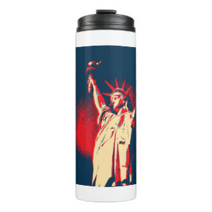 LIBERTY statue NY Thermal Tumbler