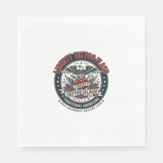 Liberty Tattoo Flash Patriotic Patriotic Tattoo Fl Napkin