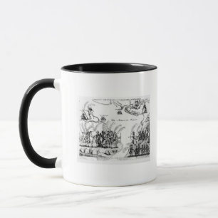 Liberty Triumphant, or the Downfall Mug