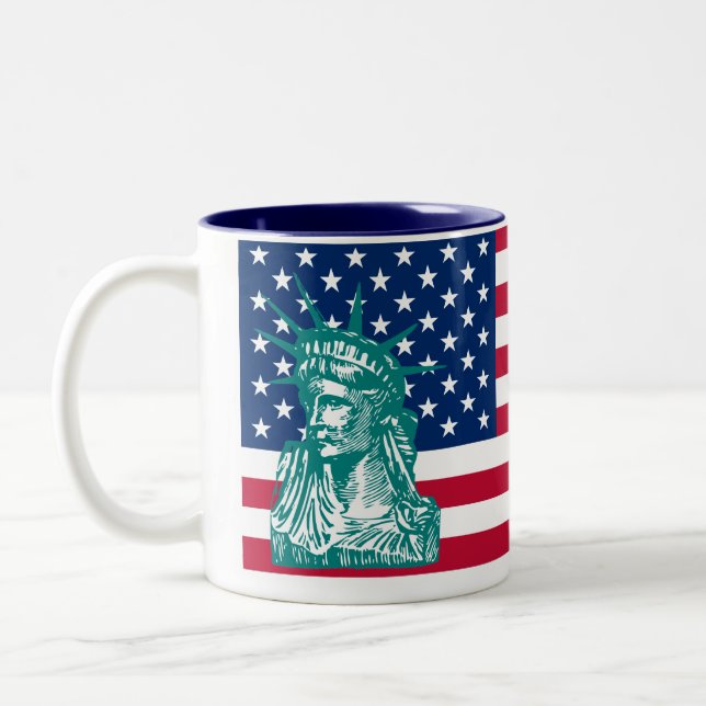Liberty Two-Tone Coffee Mug (Left)