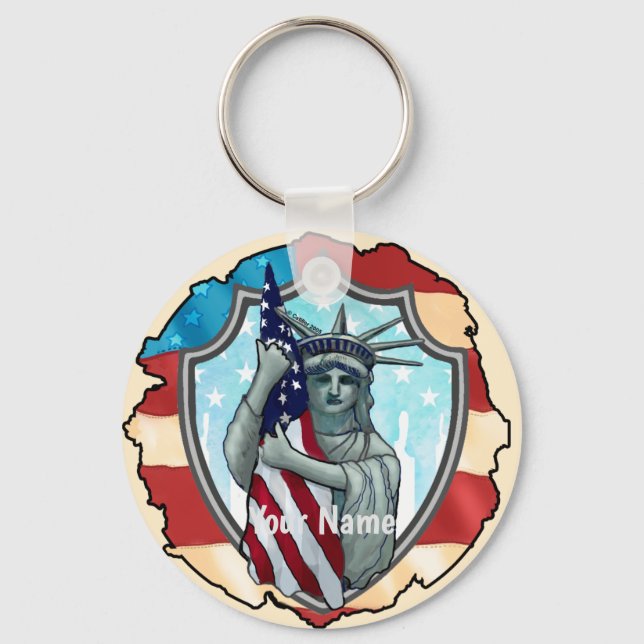 Liberty USA Key Ring (Front)