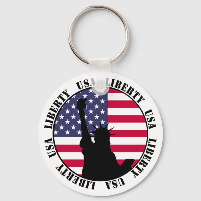 Liberty USA Keychain (Front)