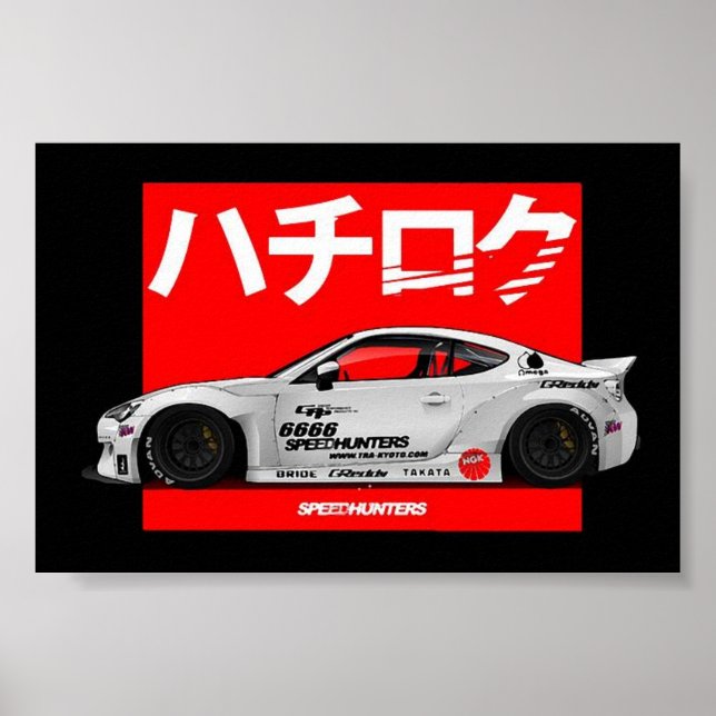 Liberty walk JDM Poster (Front)