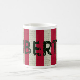 Liberty with Flag Coffee Mug