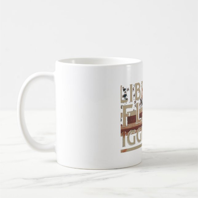 Liberty's Flame Ignites Coffee Mug (Left)