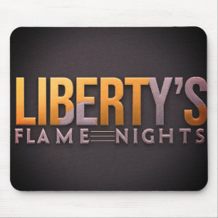 Liberty's Flame Lights Night Mouse Pad