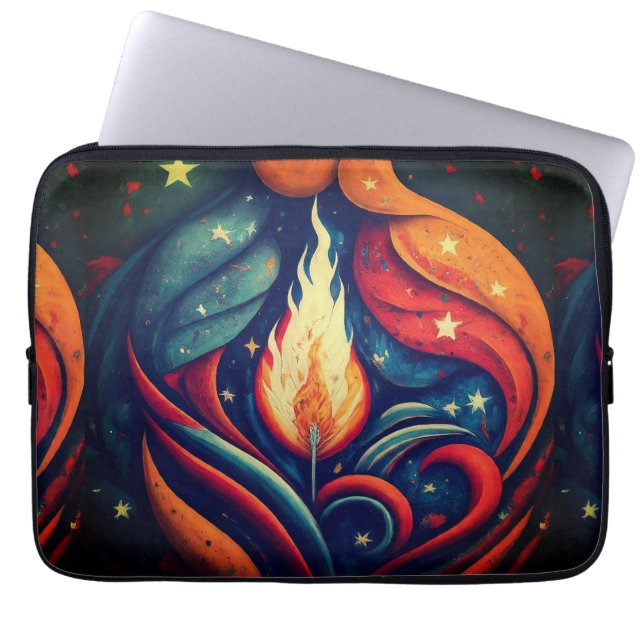 Liberty's  laptop sleeve (Front)