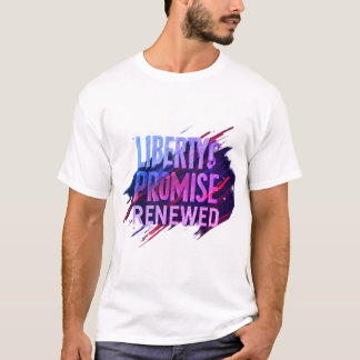 Liberty's Promise Renewed – A Tribute to Freedom - T-Shirt
