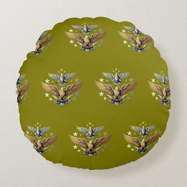 Liberty's Round Cushion (Front)