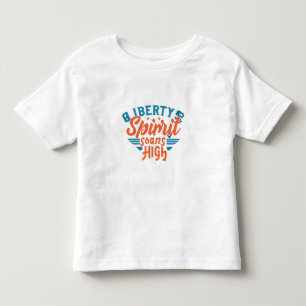 Liberty's Spirit Soars High Toddler T-Shirt