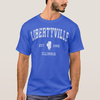 Libertyville Illinois Il Athletic Sports boy T-Shirt