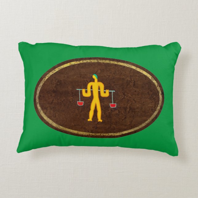 Libra 2008 decorative cushion (Back)