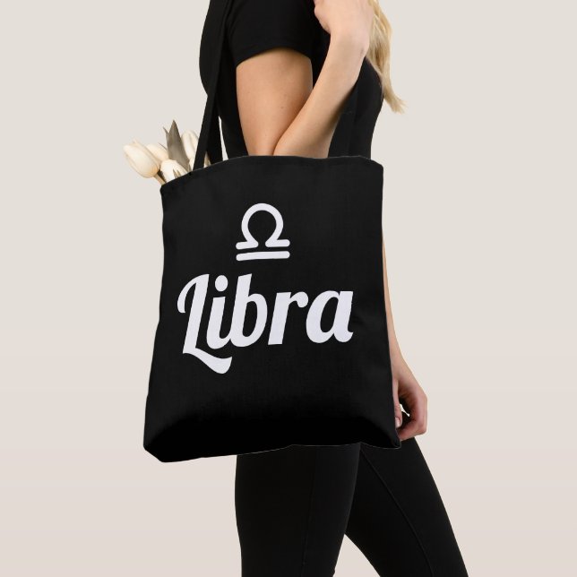 Libra All-Over-Print Tote Bag (Close Up)