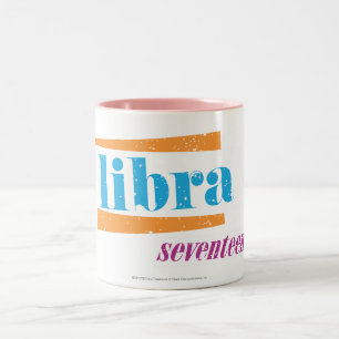 Libra Aqua Two-Tone Coffee Mug