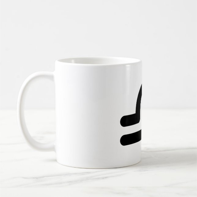 Libra Astrological Symbol Sign 5 Coffee Mug (Left)