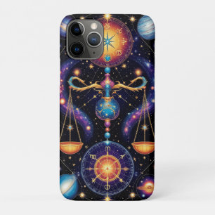 Libra Astrological Symbols iPhone 11 Pro Case