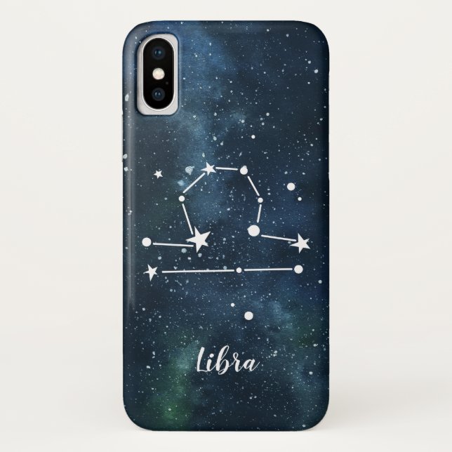 Libra | Astrological Zodiac Sign Constellation Case-Mate iPhone Case (Back)