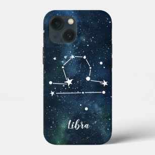 Libra   Astrological Zodiac Sign Constellation iPhone 13 Mini Case
