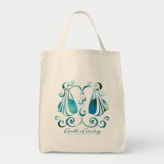 Libra Astrology Grocery Tote Bag