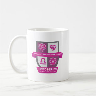 Libra Birthday Crest™ for October 1-23 Mug
