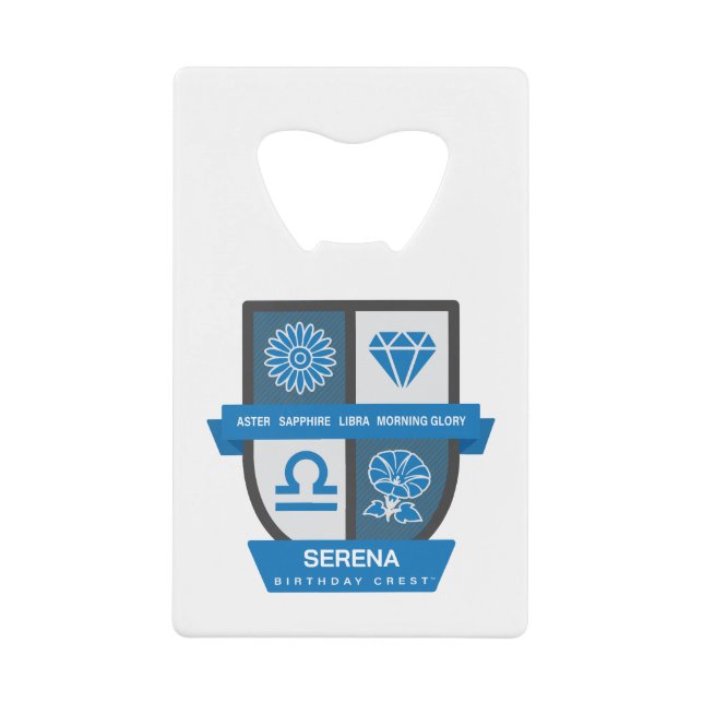 Libra Birthday Crest™ for September 23-30 (Front)
