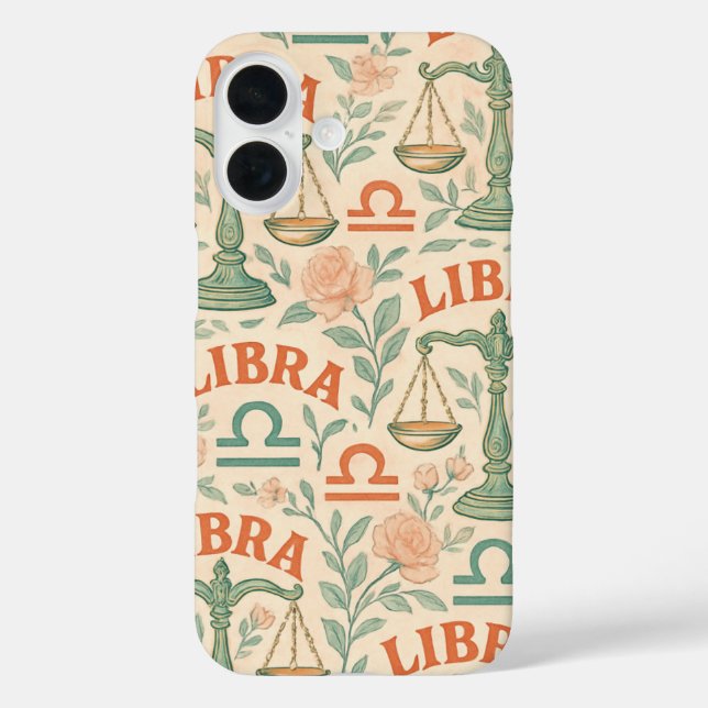 Libra Case-Mate iPhone Case (Back)
