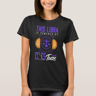 Libra  Cat  Taco  Horoscope Zodiac Sign T-Shirt