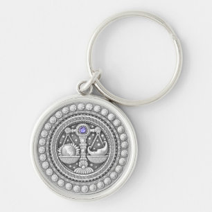 Libra Coin key chain