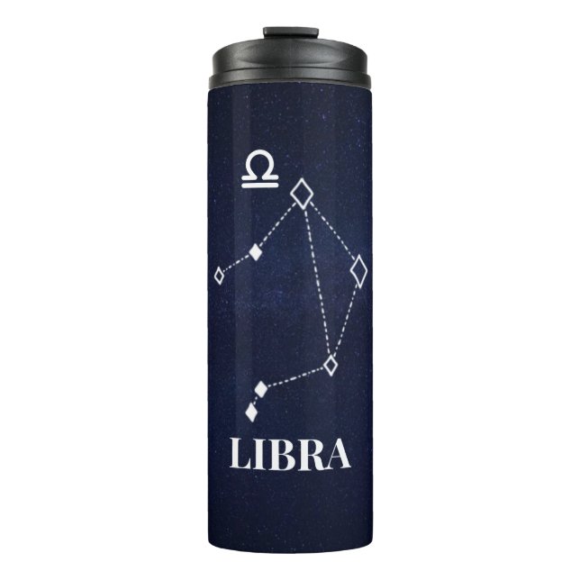 Libra Constellation Thermal Tumbler (Front)