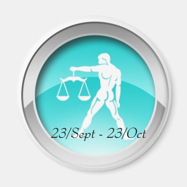 Libra Dates Magnet (Front)