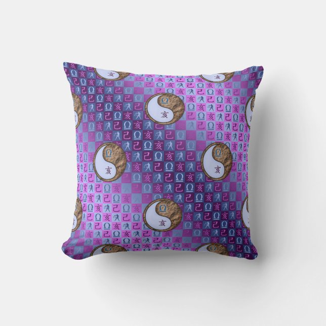 Libra & Earth Boar Cushion (Front)