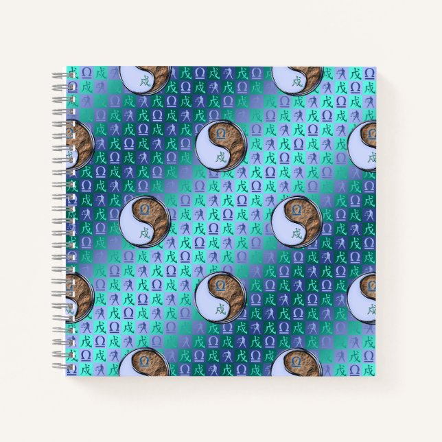 Libra & Earth Dog Notebook (Front)