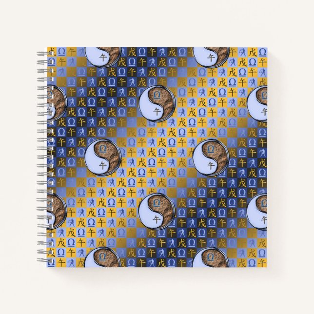 Libra & Earth Horse Notebook (Front)