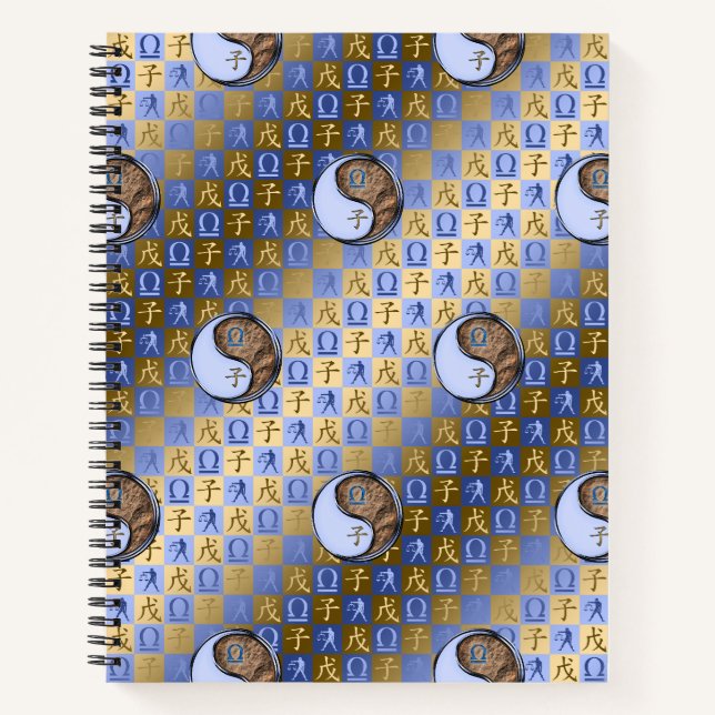 Libra & Earth Rat Notebook (Front)