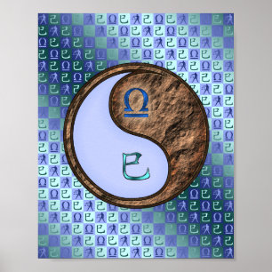 Libra & Earth Snake Poster