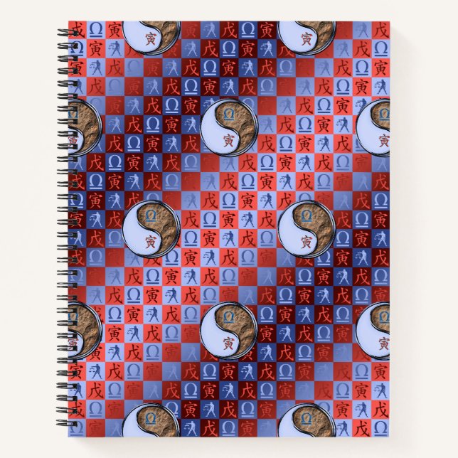 Libra & Earth Tiger Notebook (Front)