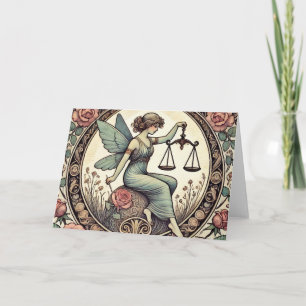 Libra Fairy Card