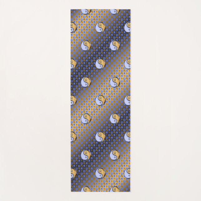 Libra & Fire Horse Yoga Mat (Front)