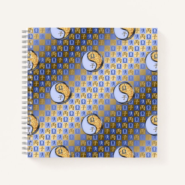 Libra & Fire Rat Notebook (Front)