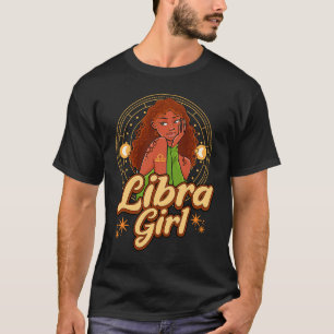 Libra Girl Astrology Astrologer Zodiac Sign Horosc T-Shirt